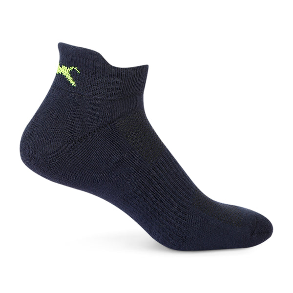 No Show Socks for Men in Black-Grey-Blue - Perfect for Fitness and Workout[KOOLACTIONX]