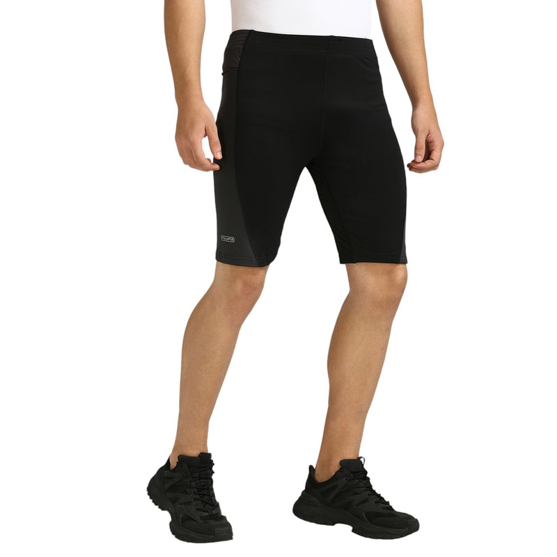 Shorts for Men in Black - Perfect for Fitness and Workout[AT98800X-Black]