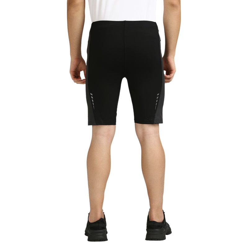 Shorts for Men in Black - Perfect for Fitness and Workout[AT98800X-Black]