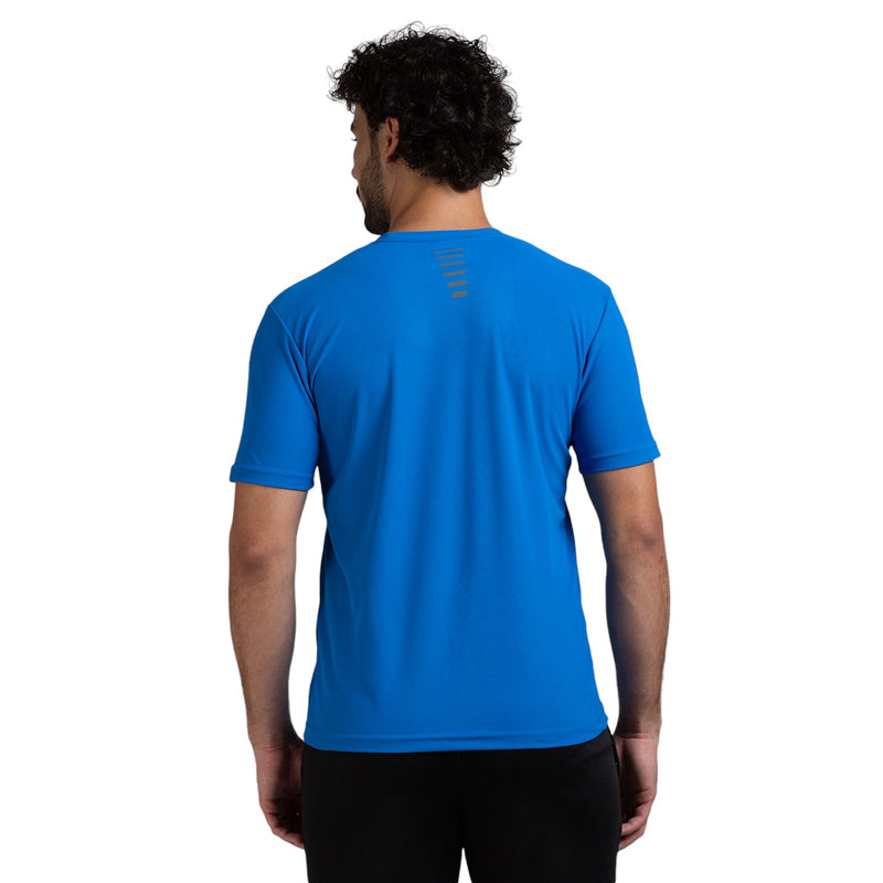 Half Sleeve T-Shirt for Men in Ele. Blue - Perfect for Fitness and Workout[ECO1400HXC-Ele. Blue]