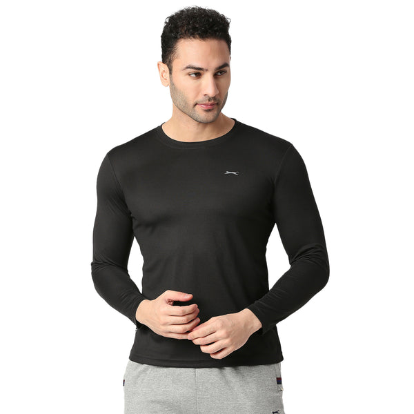 Black Panther Mens Round Neck Full Sleeves T-shirt [ECO 750000X]