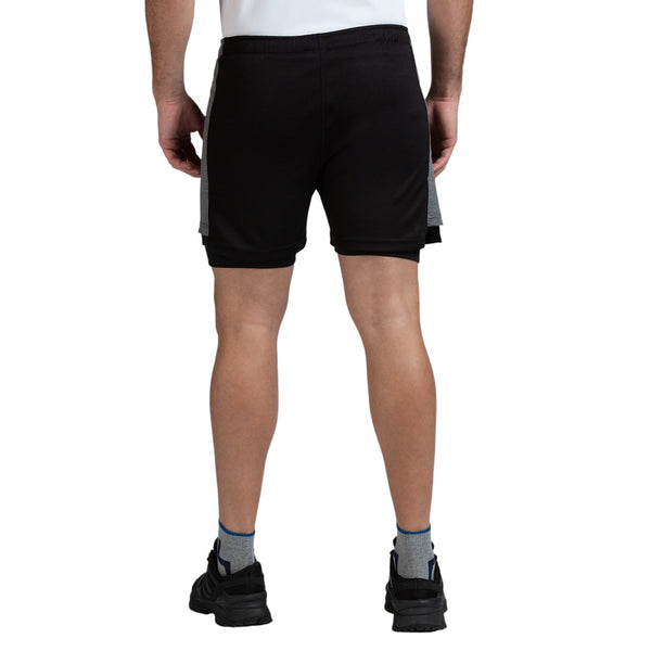 Shorts for Men in Black - Perfect for Fitness and Workout[FTS958100X-Black]