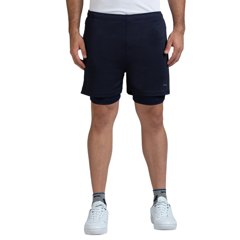 Shorts for Men in Navy - Perfect for Fitness and Workout[FTS958100X-Navy]