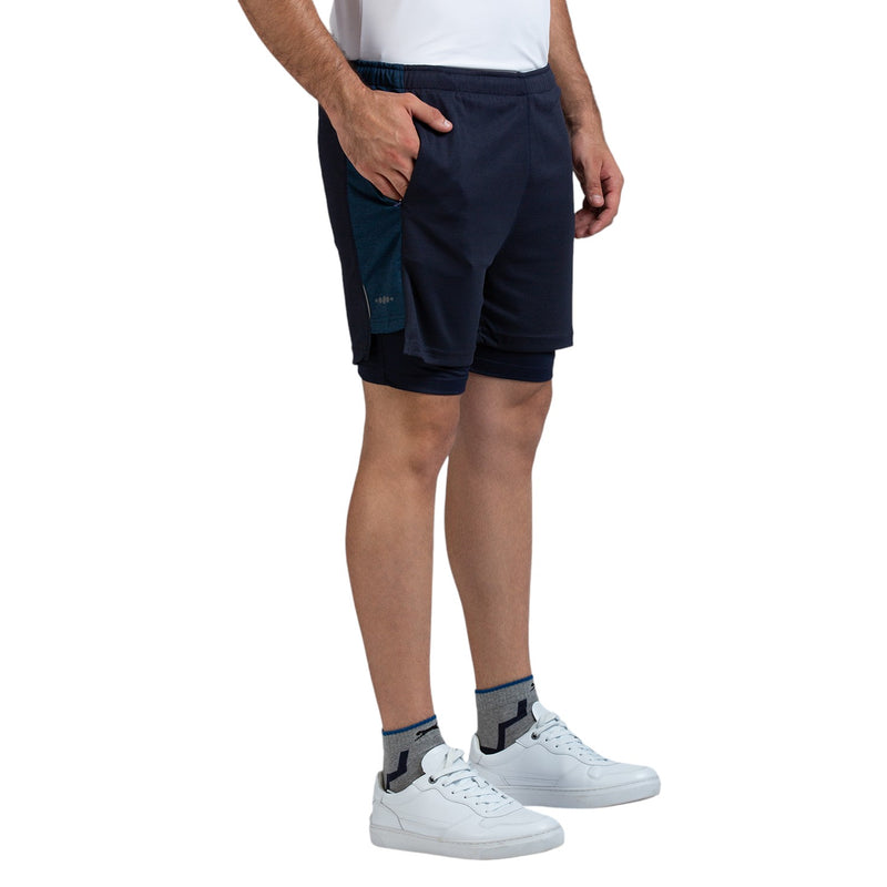 Shorts for Men in Navy - Perfect for Fitness and Workout[FTS958100X-Navy]