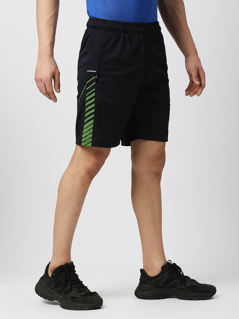 Black Panther Polyester Acti Fit Shorts [PC 500562LHXC]