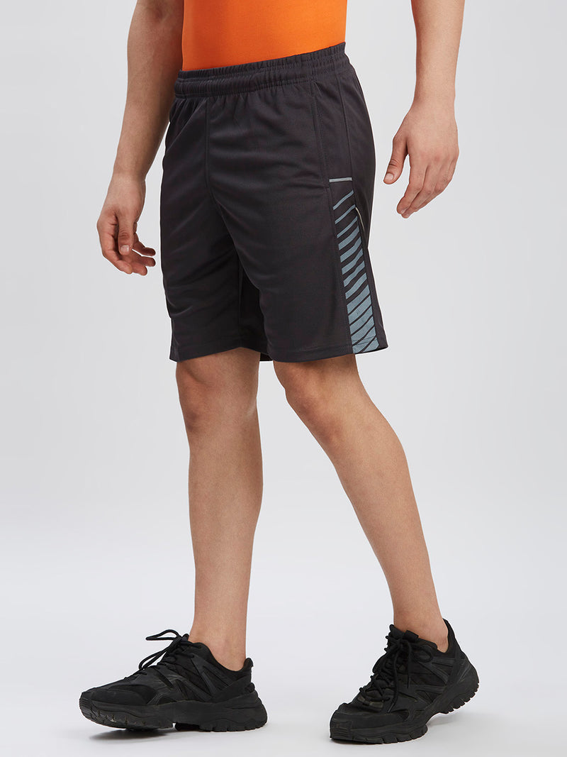 Black Panther Polyester Acti Fit Shorts [PC 500562LHXC]