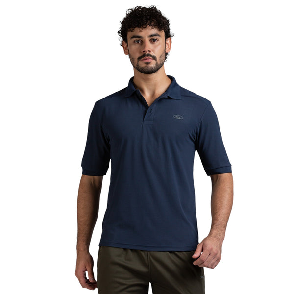 Polo for Men in Navy - Perfect for Fitness and Workout[POLO14001HXC-Navy]