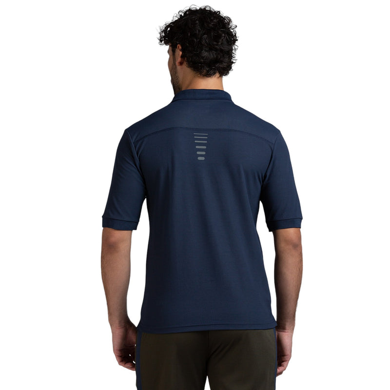 Polo for Men in Navy - Perfect for Fitness and Workout[POLO14001HXC-Navy]