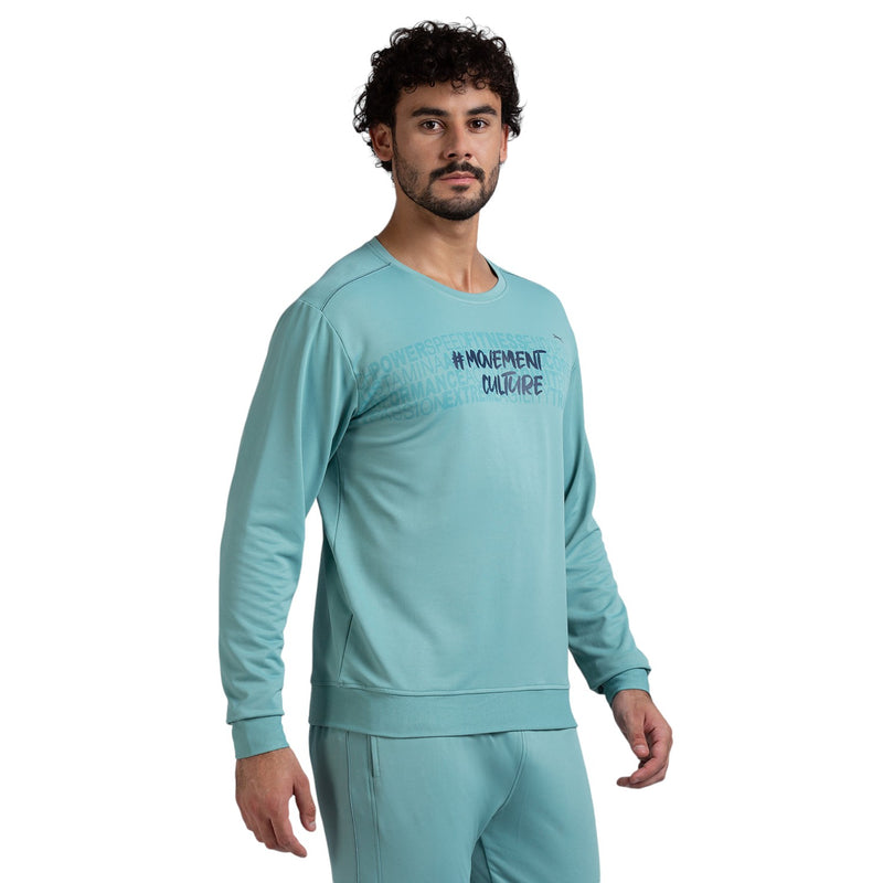 Pull Over for Men in Sea Green - Perfect for Fitness and Workout[SS4004HXC-Sea Green]